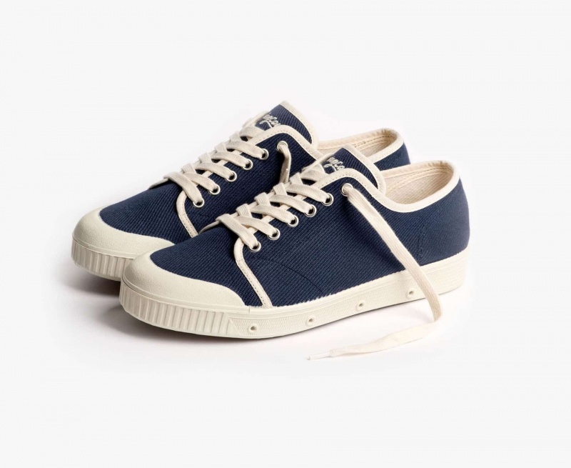 Basket Spring Court G2 Heavy Twill Bleu Marine Bleu Homme | NGI-96535592